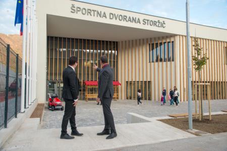 Otvoritev športne dvorane