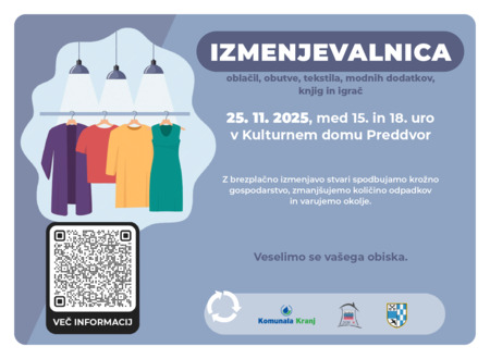 Izmenjevalnica stvari v Preddvoru