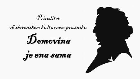 Prireditev v počastitev slovenskega kulturnega praznika