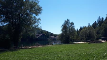 Urejanje zahodne obale jezera